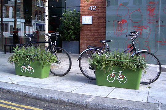 Plantlock bicycle security